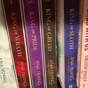 King of wrath book set 1-4 Ana Huang